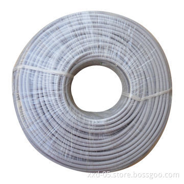 FTP Cat6 LAN Cable, 24AWG Pure Copper, Works to 120m Gray Color PVC, RoHS Mark